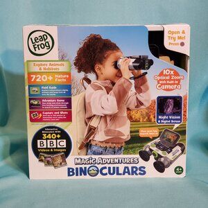 LeapFrog Magic Adventures Binoculars w/Screen Capture Night Vision For Kids NEW